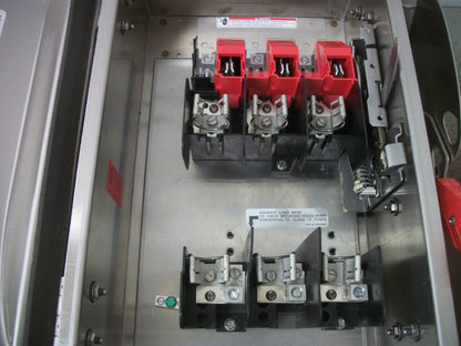 SIEMENS DISCONNECT SS TYPE 4,4X HF362S 60AMP 600VOLT 3POLE FUSIBLE NIB