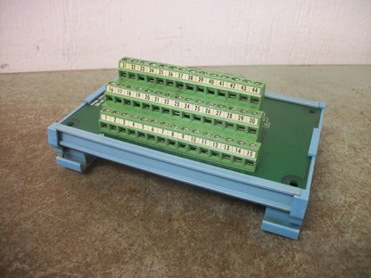 ADAM DIN-MOUNT DB-44 TERMINAL BOARD ADAM-3944