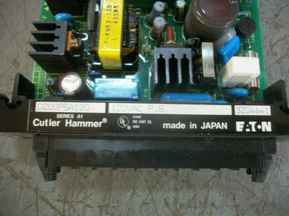 CUTLER-HAMMER PLC 120VAC POWER SUPPLY D200PSA120