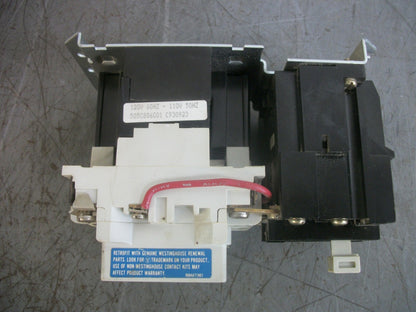 WESTINGHOUSE SIZE 0 MOTOR STARTER A200M0CAC 120VCOIL 3PH 600V 5HP WHITE