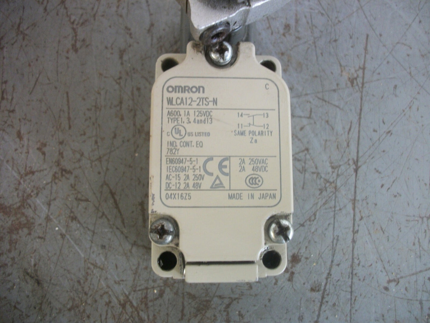 OMRON LIMIT SWITCH WLCA12-2TS-N