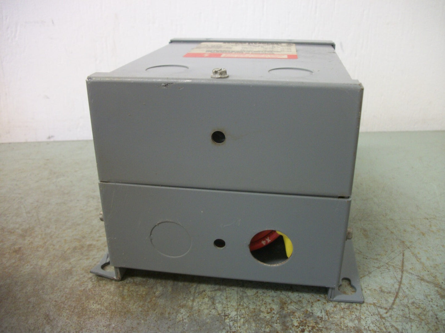 SQUARE D .500KVA 1PH TRANSFORMER 500SV43F HV 120X240 LV 12/24