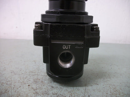 PUSHLOCK 1/4" NPT PNEUMATIC AIR REGULATOR VALVE 200PSI