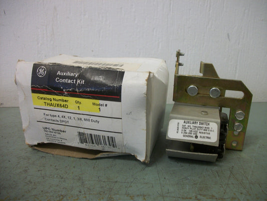 GE AUXILIARY CONTACT KIT THAUX64D NIB