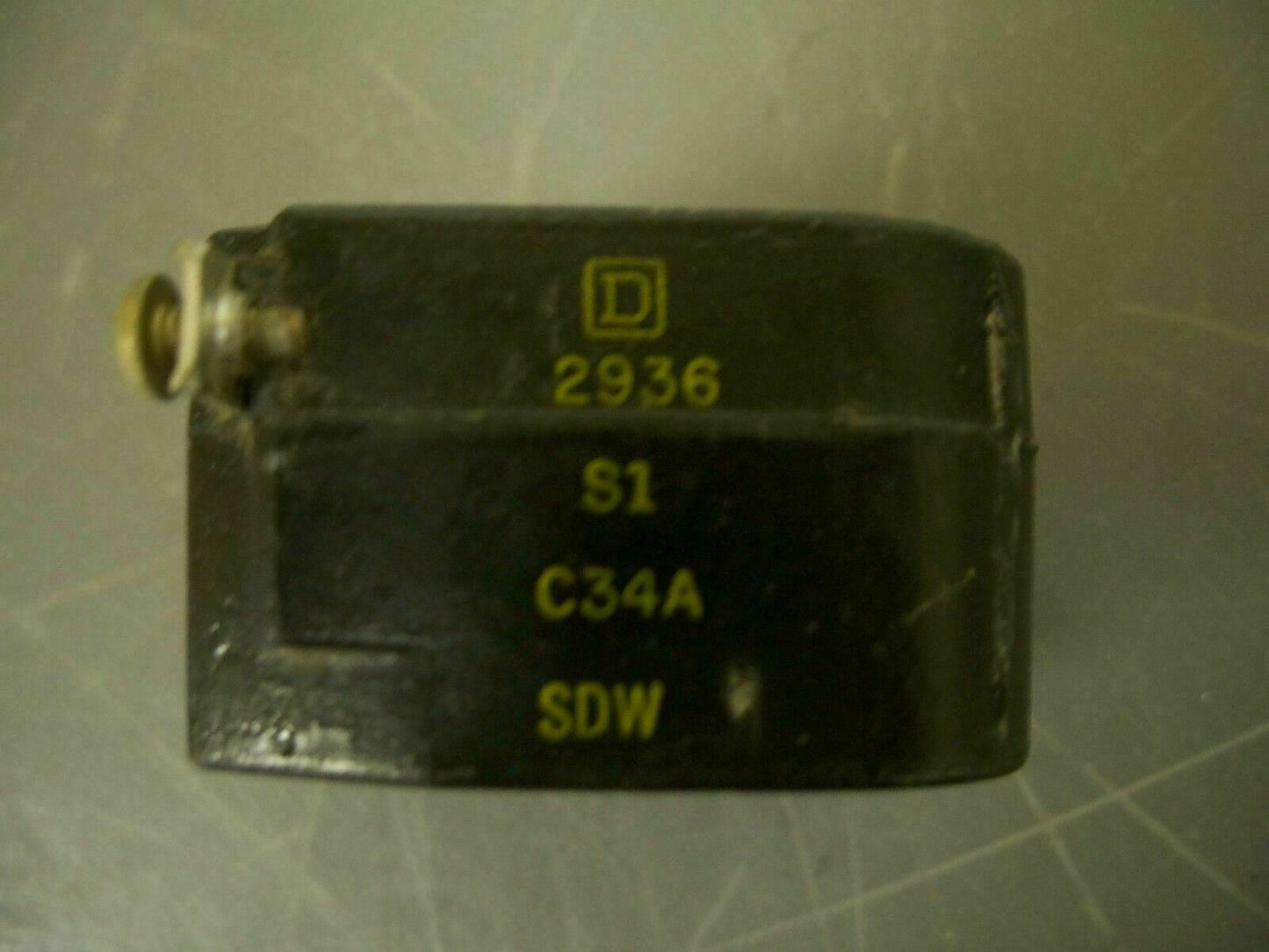 SQUARE D SIZE 1 STARTER COIL 2936S1C34A 600VCOIL