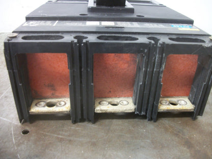 FUJI BU-LSB CIRCUIT BREAKER BU-LSB3F600 600AMP 600VOLT 3POLE W/600A TRIP CHIPPED