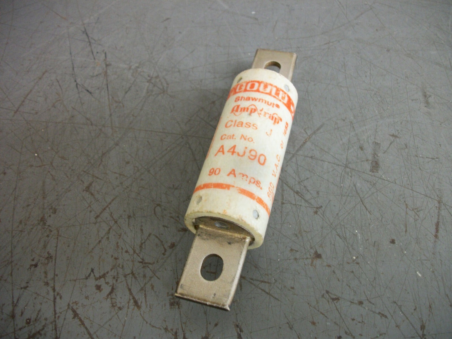 GOULD SHAWMUT AMP-TRAP FUSE A4J90 90AMP 600VOLT