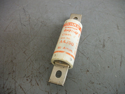 GOULD SHAWMUT AMP-TRAP FUSE A4J90 90AMP 600VOLT