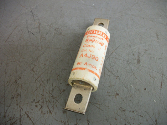 GOULD SHAWMUT AMP-TRAP FUSE A4J90 90AMP 600VOLT