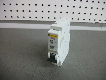 SQUARE D QOE CIRCUIT BREAKER QO116EC10 16AMP 415VOLT 1POLE NOB