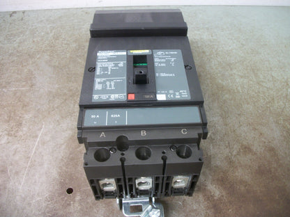 SQUARE D POWERPACT I-LINE HG CIRCUIT BREAKER HGA36050 50AMP 600VOLT 3POLE