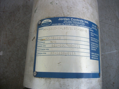JORDAN CONTROLS POSITION TRANSMITTER PF-1210-0113