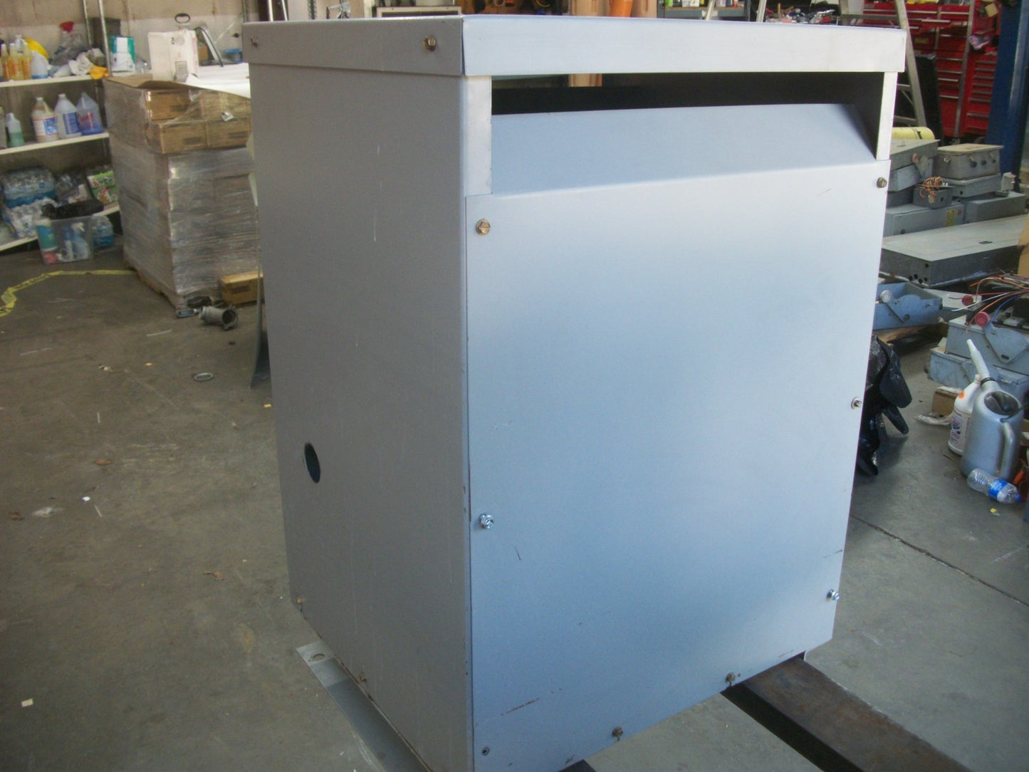 FEDERAL PACIFIC 45KVA 3PH TRANSFORMER T4T45 HV 480 LV 208Y/120