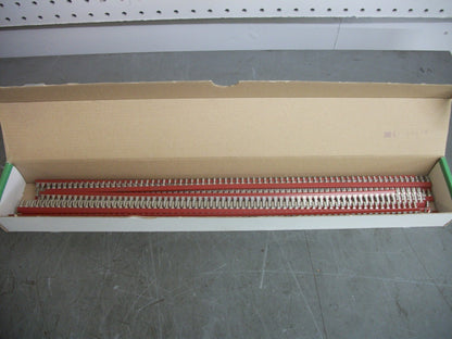 TELEMECANIQUE BOX OF 18 70POLE RED COMMONING LINKS AB1ALD100R NIB