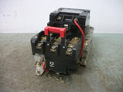 SQUARE D SIZE 1 MOTOR STARTER 8536SCO3 600VCOIL 3PH 600VOLT 10HP