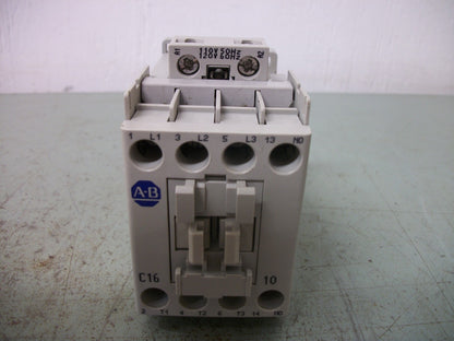 ALLEN-BRADLEY CONTACTOR 100-C16*10 30AMP 120VCOIL 3PH 600V 15HP