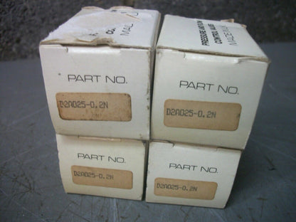 STERLING HYDRAULICS LOT OF 4 STANDARD CHECK VALVES D2A025-0.2N NIB