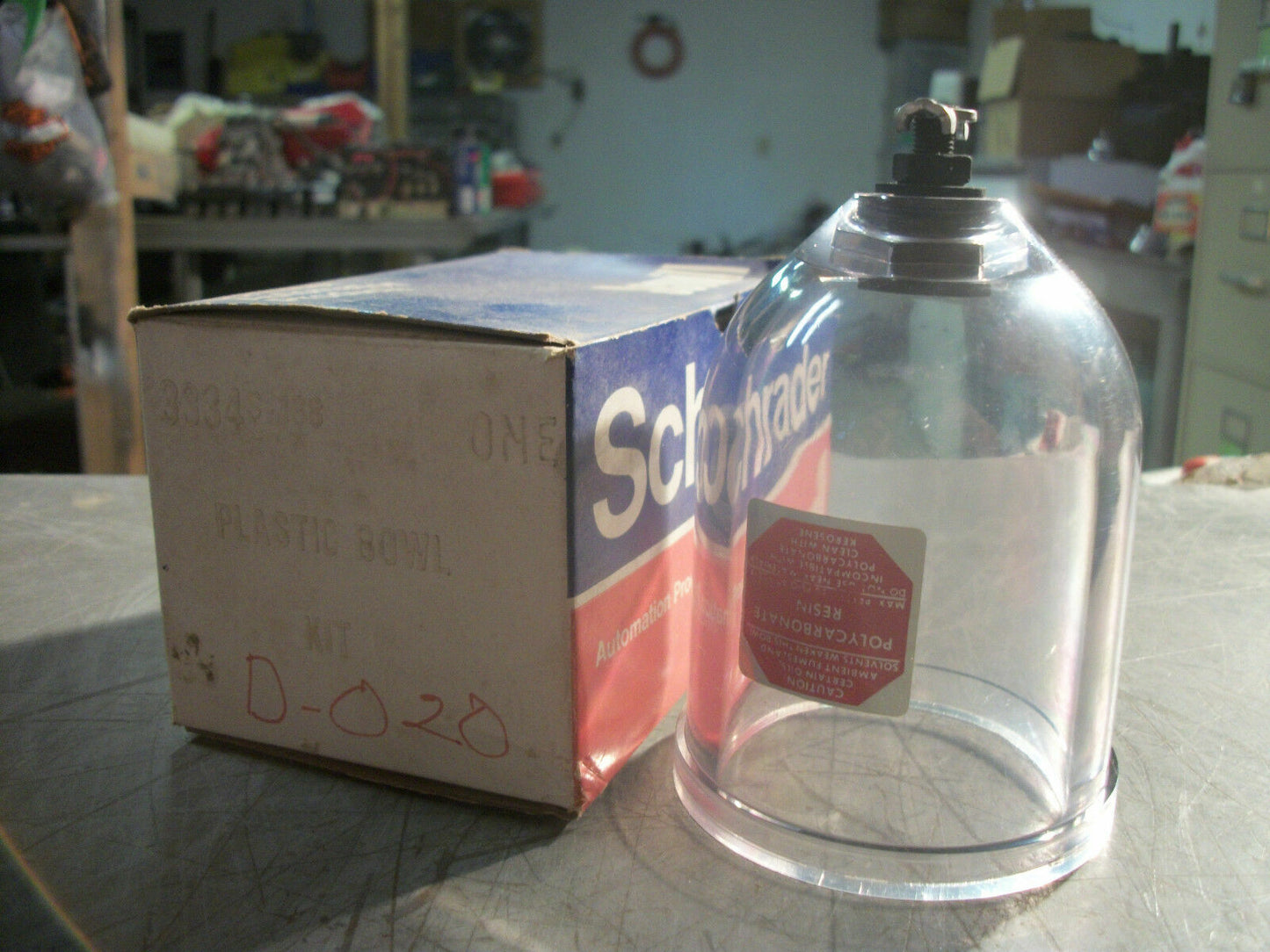 SCHRADER PLASTIC BOWL KIT 3334S-188 NIB