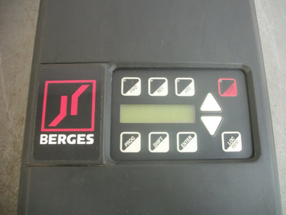 BERGES 8.25KW ELECTRONIC GmbH INVERTER DRIVE ACP6005-5CSLV 400VOLT 14.3AMP