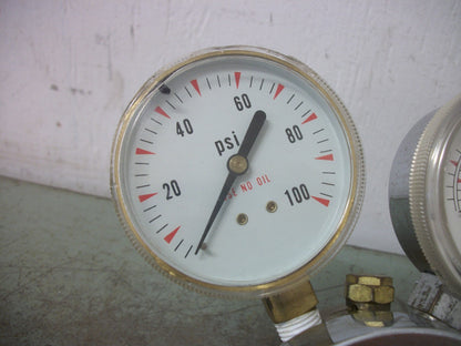 HEWLETT-PACKARD PNEUMATIC PRESSURE REGULATOR 0101-0128 0-100PSI