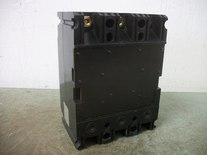 SQUARE D FAL CIRCUIT BREAKER FAL34100 100AMP 480VOLT 3POLE GRAY