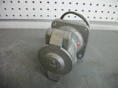 KILLARK PIN & SLEEVE RECEPTACLE KRJ-20 SU-78 20AMP 230VOLT 1PH 2W 3POLE NOB