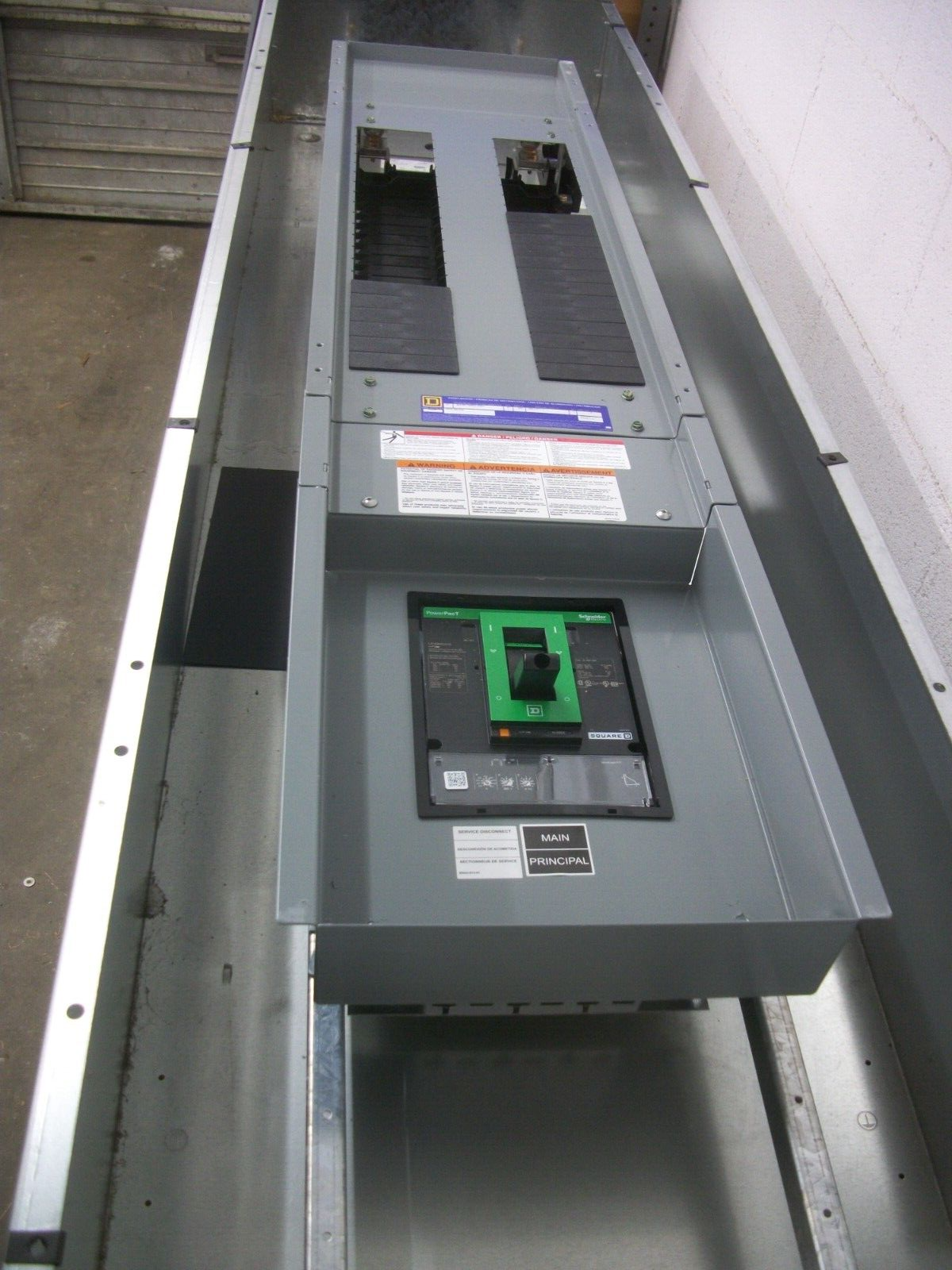 SQUARE D NF PANELBOARD NF46449914480010001 600A 480Y/277V 3PH W/600A MAIN NOB