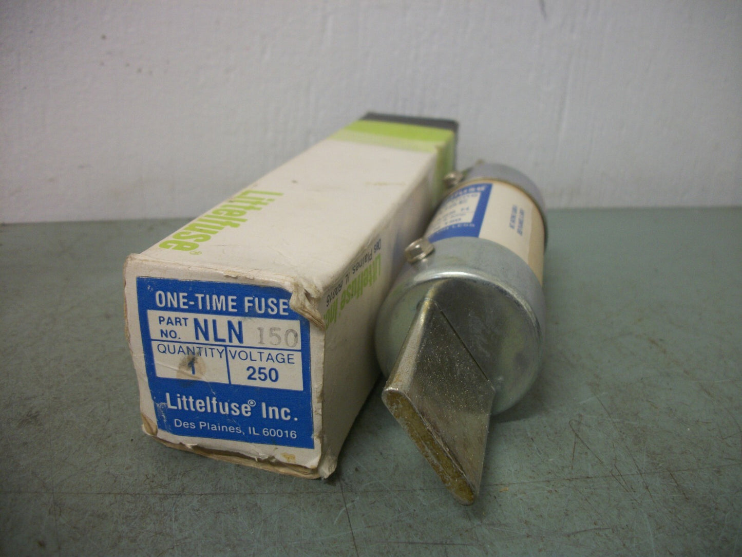 LITTELFUSE ONE-TIME FUSE NLN150 150AMP 250VOLT NIB