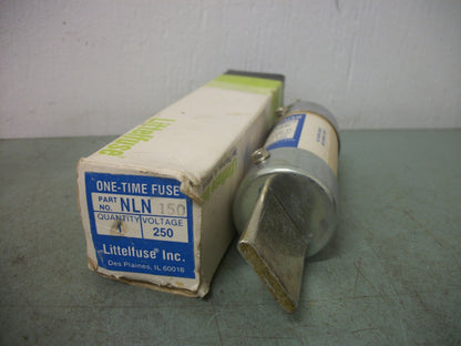 LITTELFUSE ONE-TIME FUSE NLN150 150AMP 250VOLT NIB