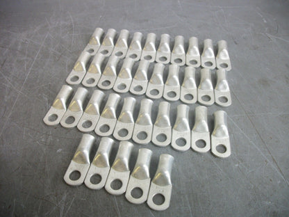 MX LOT OF 35 3/8" 1/0 COMPRESSION LUGS NOB