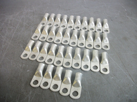 MX LOT OF 35 3/8" 1/0 COMPRESSION LUGS NOB