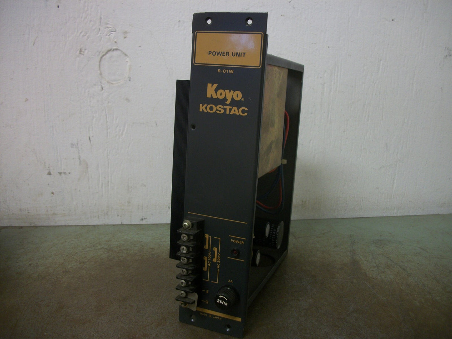 KOYO KOSTAC PLC POWER UNIT MODULE R-01W
