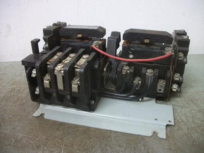 GE SIZE 0 REV MOTOR STARTER CR309B0 18AMP 115VCOIL 3PH 600V 3HP