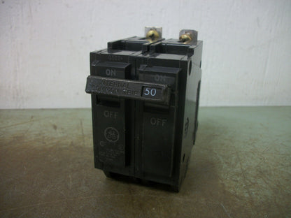 GE THQB CIRCUIT BREAKER THQB2150 50AMP 240VOLT 2POLE OLD