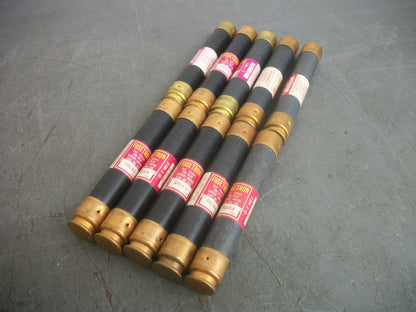 BUSSMANN LOT OF 10 FUSETRON FUSES FRS-R-9 9AMP 600VOLT NOB