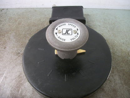 JOSLYN CLARK 200 OHMS VARIABLE RESISTOR RHEOSTAT 62-0292P20 1.28AMP 600VOLT NOB