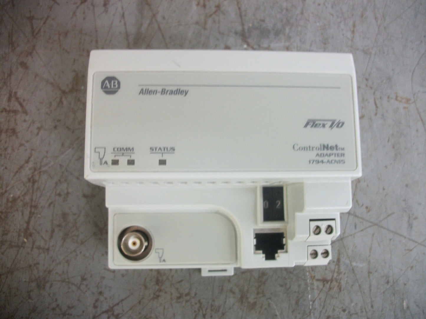 ALLEN-BRADLEY FLEX I/O CONTROLNET ADAPTER 1794-ACN15