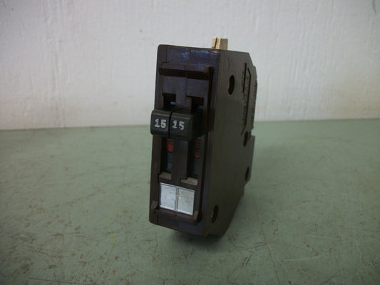 WADSWORTH TYPE B CIRCUIT BREAKER B1515 B1515N 15AMP 240VOLT 2POLE