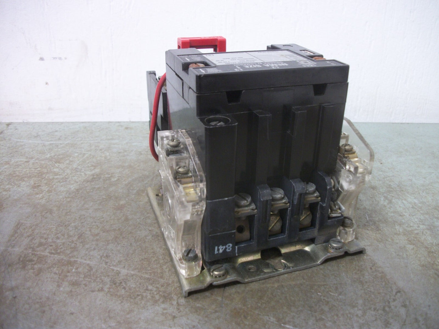 SQUARE D SIZE 1 MOTOR STARTER 8536SCO3 600VCOIL 3PH 600V 10HP NOB