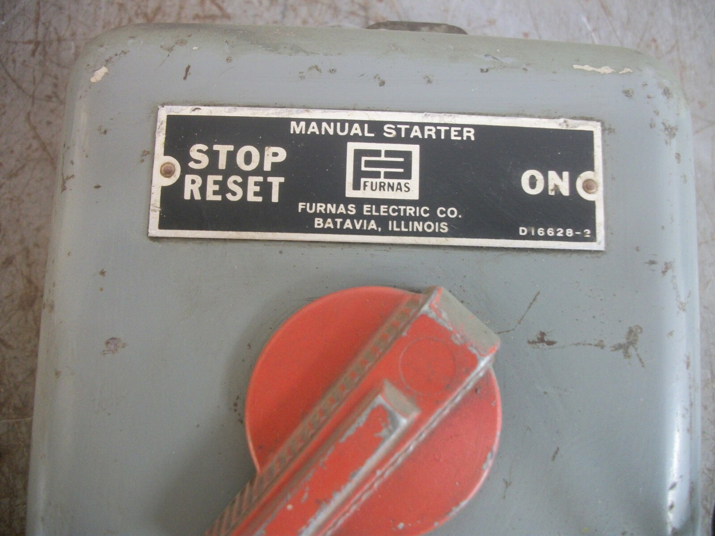 FURNAS ENCL SIZE 0 MANUAL STARTER 11CA3U-AL 3PH 550VOLT 3HP