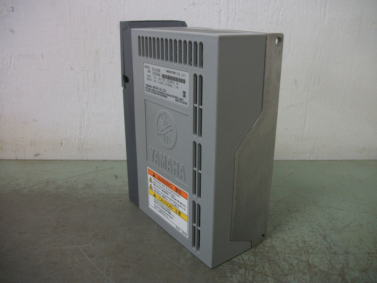 YAMAHA TRANSERVO X T5 SERVO DRIVE TS-X105 230VOLT 3PH 1.4AMP