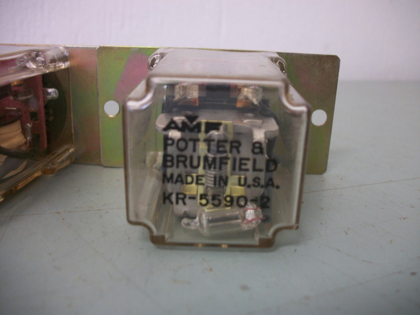 POTTER & BRUMFIELD LOT OF 2 RELAYS KR-5590-2 NOB