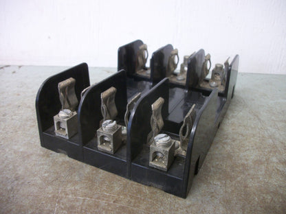 GOULD SHAWMUT CLASS H/K FUSEHOLDER 60608 60AMP 600VOLT 3POLE