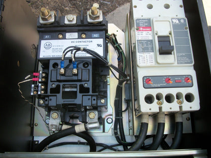 ALLEN-BRADLEY DC DRIVE 1387-B-FOG260-F16-A4-B IN 380VAC 214A OUT 400VDC 260A