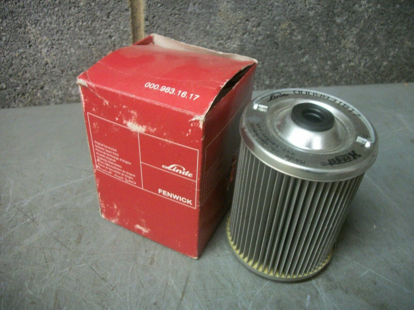 LINDE FENWICK FUEL FILTER 000.983.16.17 NIB