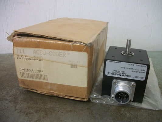 ENCODER PRODUCTS ACCU-CODER ENCODER 711*-0120-S-S-4-S-S-N NIB