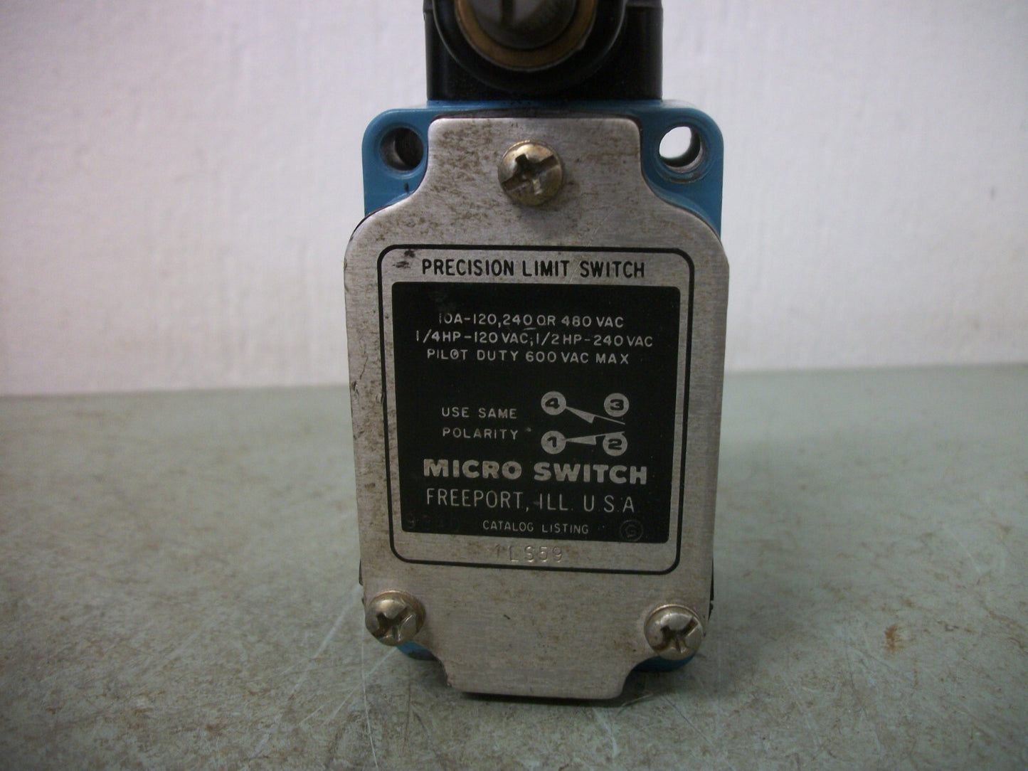 HONEYWELL MICRO SWITCH PRECISION LIMIT SWITCH 1LS59