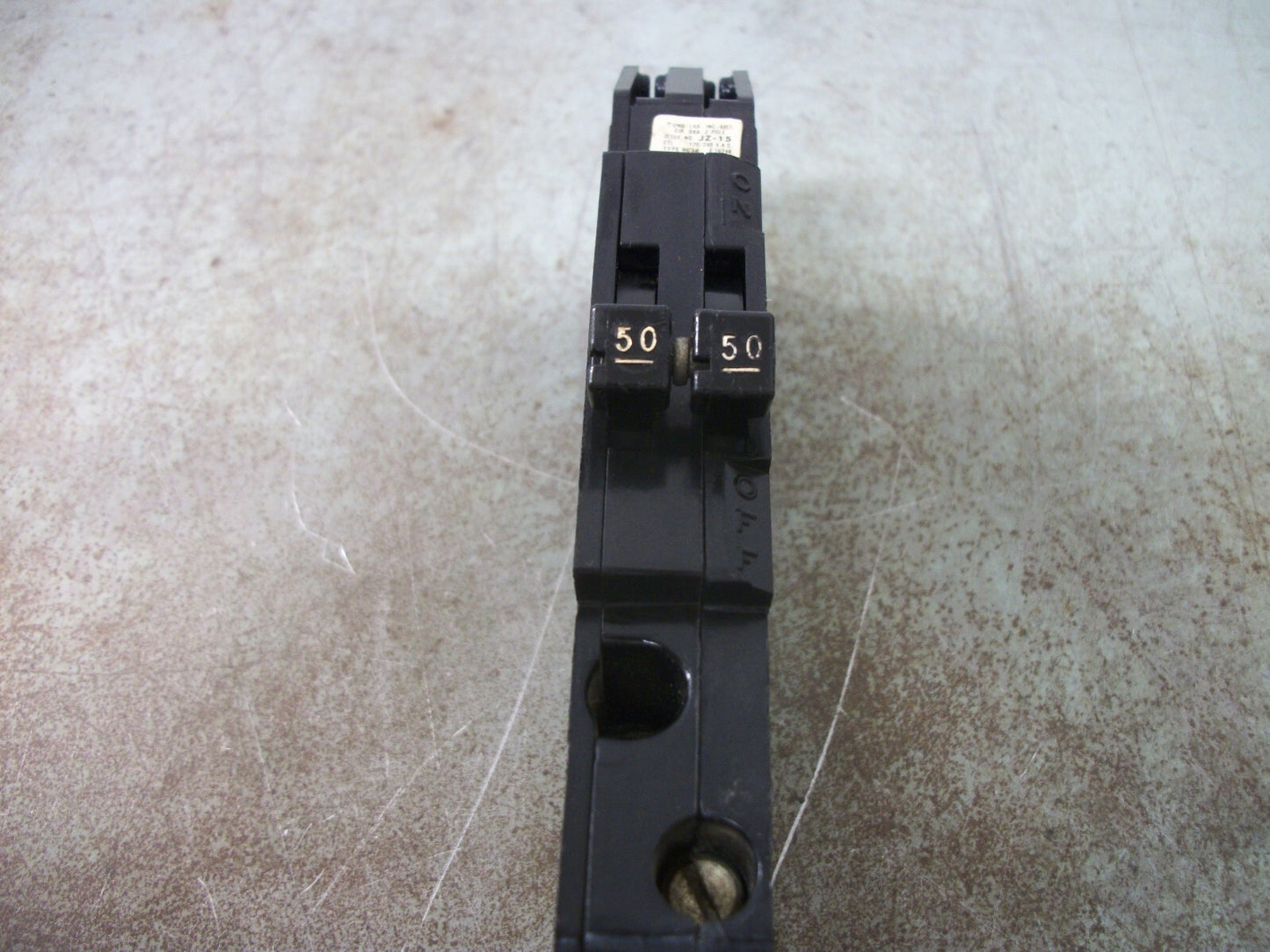 ZINSCO TYPE RC-38 TANDEM CIRCUIT BREAKER RC3850 50AMP 240VOLT 2POLE