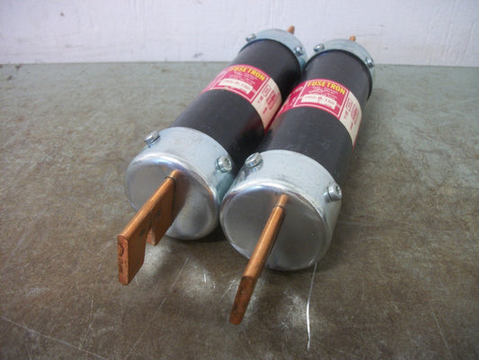 BUSSMANN LOT OF 2 FUSETRON FUSES FRS-R-150 150AMP 600VOLT