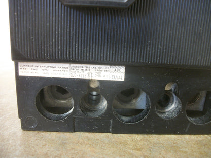 SIEMENS QJ CIRCUIT BREAKER QJ3B225 225AMP 240VOLT 3POLE